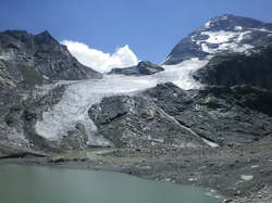 Au pied du glacier de Rhemes-Golette