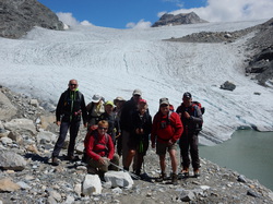 Au pied du glacier de Rhemes-Golette