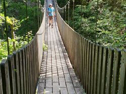 Circuit des passerelles St jean d'Arvey (Bauges)