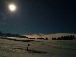 Clair de lune au Mont Cocher
