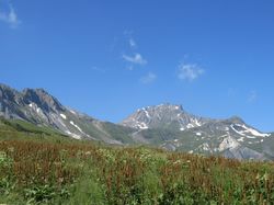 Col du Mottet ou Roche Blanche - Massif cheval noir