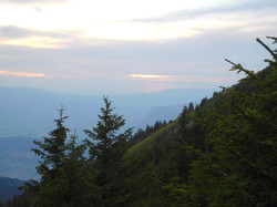 Coucher de soleil au Grd Chat