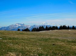 Crêt de Chatillon et plateau du Sémenoz