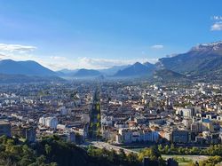 Grenoble, la Bastille et le mont Jalla