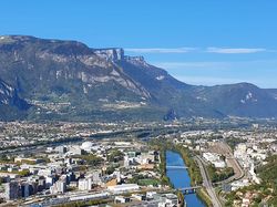 Grenoble, la Bastille et le mont Jalla
