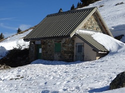 la Baraque du Colon (Belledonne) le 26 février