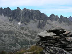 la Croix de Picheu ( Les Grandes Rousses) )