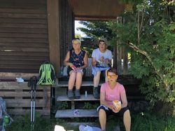 La Croix du Nivolet depuis La Féclaz