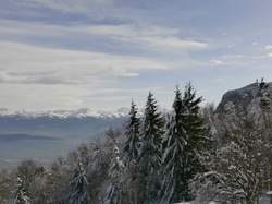 La pointe de la Gorgeat et le mont Joigny.le 12 février
