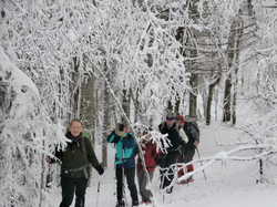La pointe de la Gorgeat et le mont Joigny.le 12 février