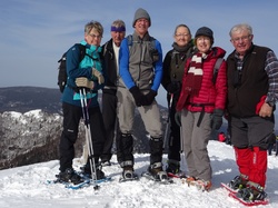 La pointe de la Gorgeat et le mont Joigny.le 12 février