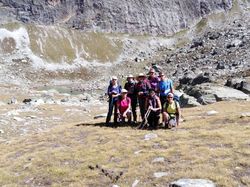 Lac de la Partie depuis le Refuge de l’Orgère.