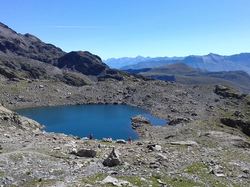Lac et col de la Croix