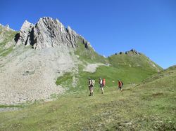 Le Col de la Nova par les 5 lacs ( Beaufortain)