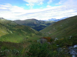 Le col du coin & le lac d'amour