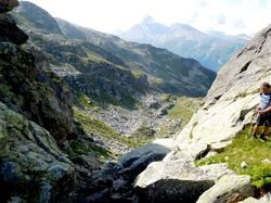 Le lac et le Passage du Retour (Haute Tarentaise)