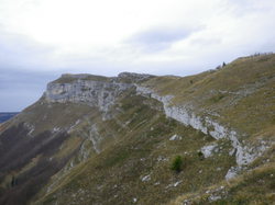 Le Margeriaz par le col de la Verne