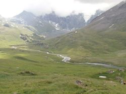 Le Monal lac du clou (Vanoise)