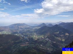 Le Mont Colombier et la Dent de Rossanaz