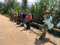 Les Balcons du Lac d’Aiguebelle depuis la Maison du Lac de Nances