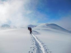 Vers le col du Véry-Mt Clocher